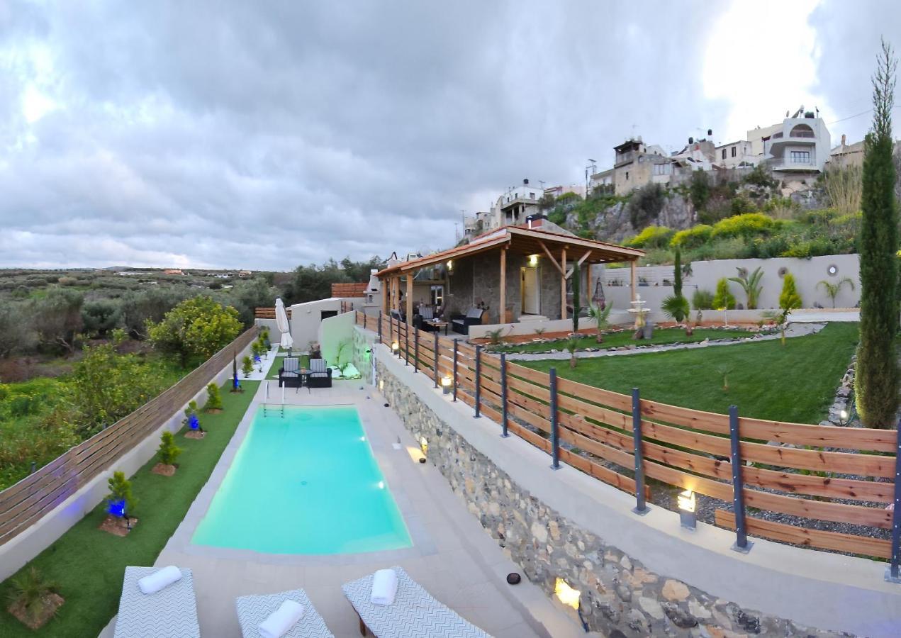 Elia Paradise Villa With Private Pool Iraklion Buitenkant foto